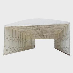 大排档商铺门店移动推拉帐篷工厂仓库活动雨棚湖州物流仓储推拉蓬