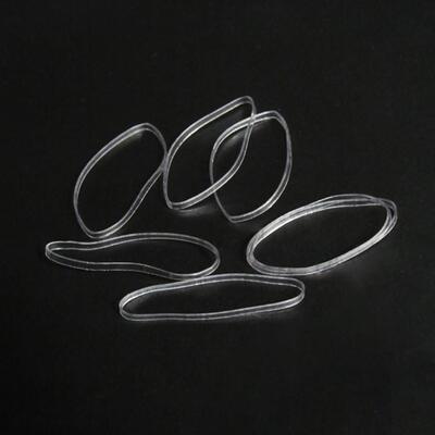 现货TPU透明防老化橡皮筋MB-5024耐高温发圈橡皮筋厂家直销