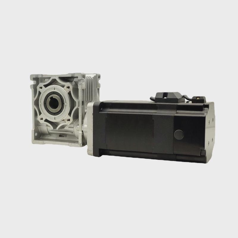 86蜗轮减速刹车无刷电机ac220v785w3000rpm减速比5-100