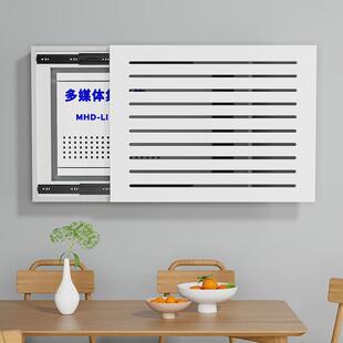 39N弱电箱装饰遮挡多媒体信息箱网线盒盖板电表箱装饰画免打