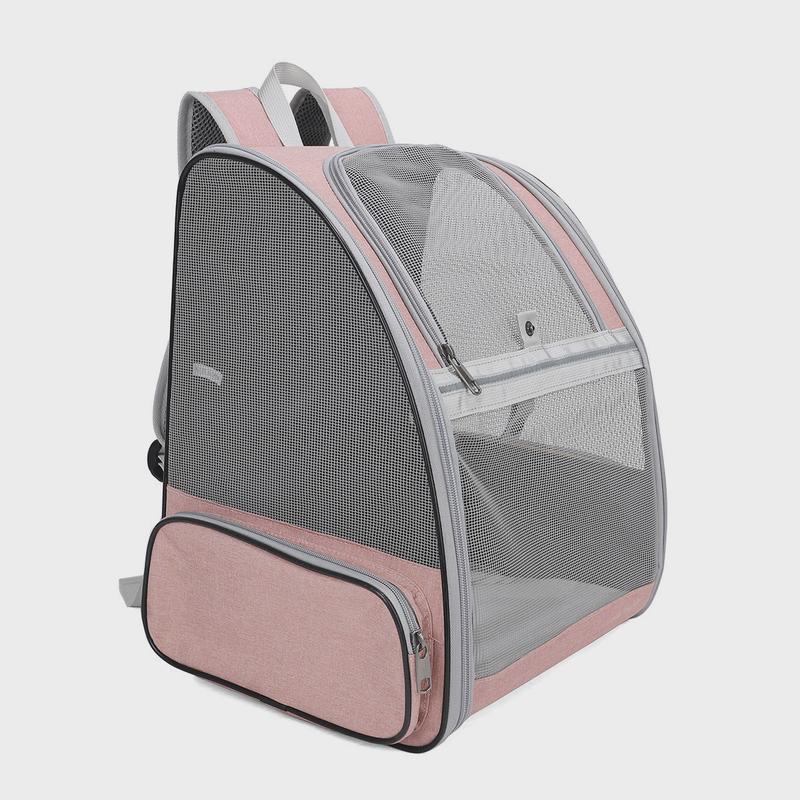 猫包外出便携大容量宠物包双肩透明透气狗狗包四季通用猫咪包旅行