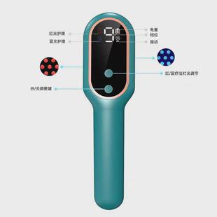 电动按摩梳防脱头皮经络梳光疗养发直发梳头部按摩仪礼品梳子