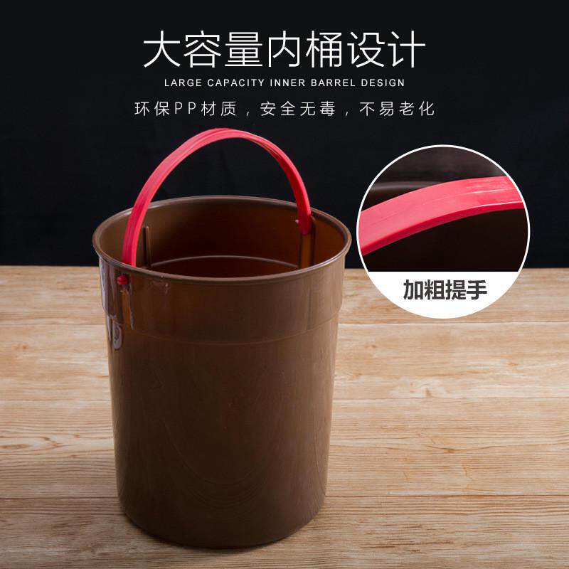 厂家直供不锈钢茶水桶家用功夫茶茶渣桶仿古配件接水废水桶批发