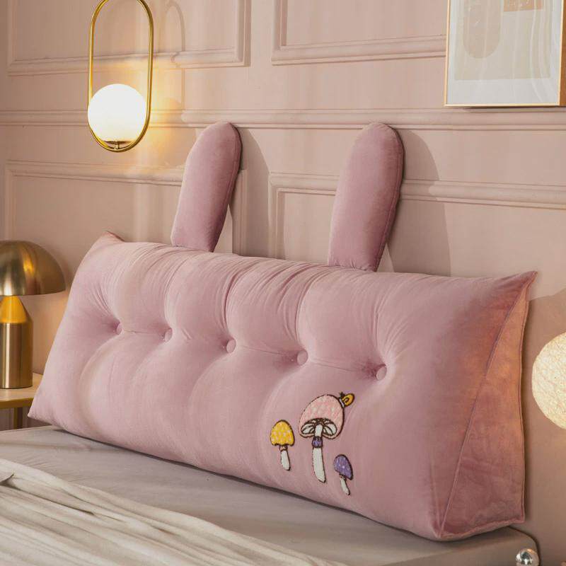 床头靠垫靠枕软包三角沙发大靠背卧室床上护腰枕榻榻米卡通可拆洗