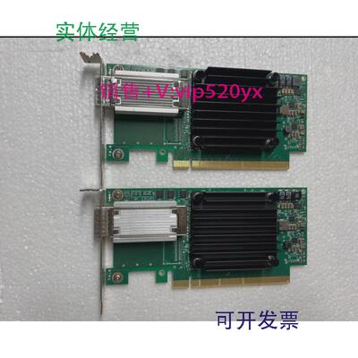 现货供应MellanoxMCX455A-ECATConnectX-4单口100GIB万兆网卡