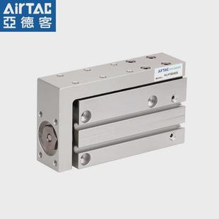 亚德气缸滑台hlh6/10x5x10x15x20x25x30x40x50x60s精密导轨小型客