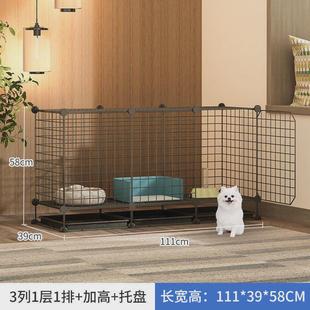 狗窝户外狗笼小型犬大号中大窝家用室内猫带厕所宠物猫咪泰迪型