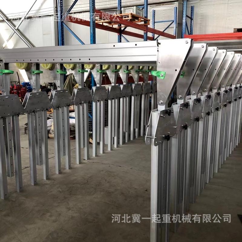 铝合金吊龙门架工地起吊1t/2t/3t手动家用可拆卸升降铝合金行移动