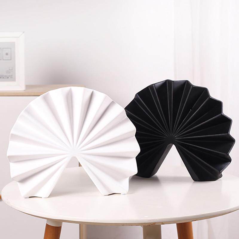 新中式创意陶瓷扇子摆件家居客厅装饰中国风开合扇工艺品装饰瓷器,特色手工艺,青花瓷,淘宝优惠券,粉丝福利购,淘宝优惠卷