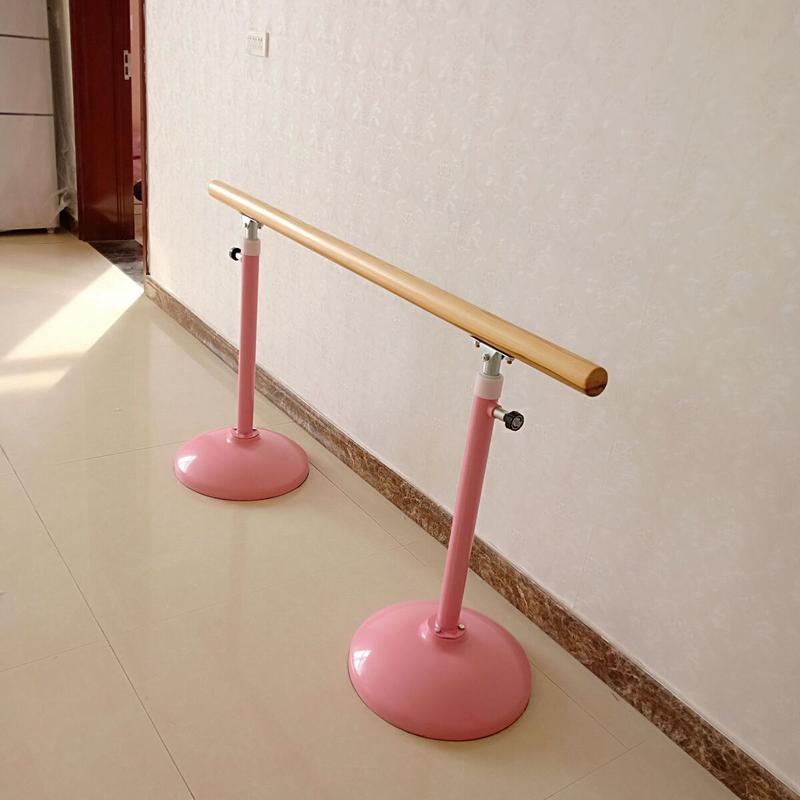 舞蹈把杆压腿杆舞蹈室可升降杠儿童压腿成人移动式舞蹈把杆家用