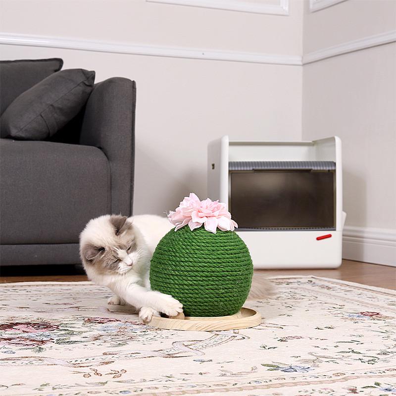 仙人球猫爬架猫抓板猫仙人掌创意猫咪剑麻猫抓柱猫爬架宠物用品
