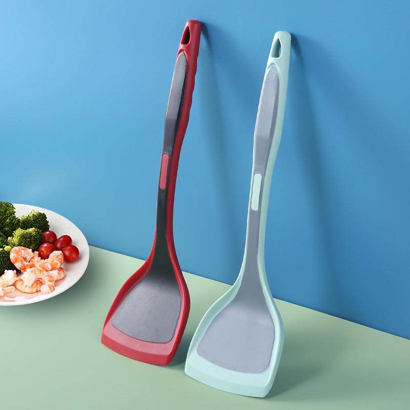 不粘锅硅胶铲煎锅炒锅炒勺炒菜铲子耐高温厨具套装平底锅硅胶锅铲