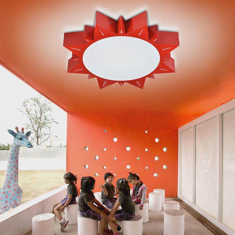 简约现代星星led月亮太阳幼儿园灯具遥控儿童房可调光卧室吸顶灯,家装灯饰光源,客厅吸顶灯,淘宝优惠券,粉丝福利购,淘宝优惠卷