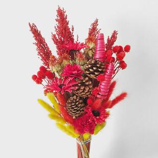 干花花束包装送人插花瓶客厅轻奢高档摆设件真花风干天然diy材料