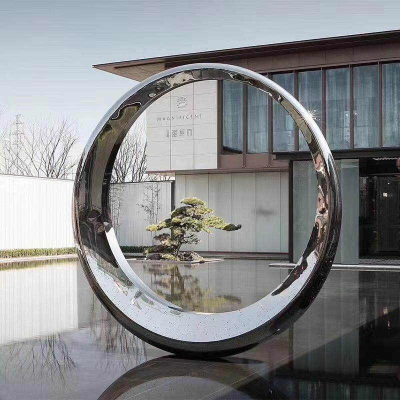 不锈钢月亮雕塑镜面酒店水滴金属圆形摆件户外林景观雕像制作厂家,橡塑材料及制品,亚克力管/有机玻璃管,淘宝优惠券,粉丝福利购,淘宝优惠卷