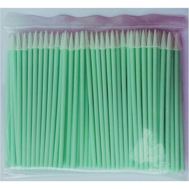 无尘布棉签小尖头工业净化海绵激光镜片光学镜头喷绘机清洁擦试棒