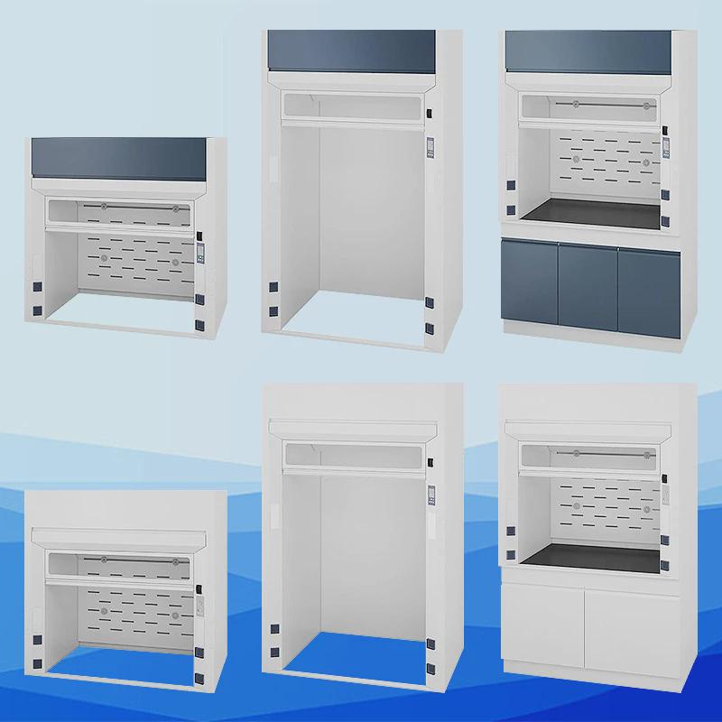 全钢通风柜落地学校pp通风橱型实验室通风设备化验室排风柜厂家