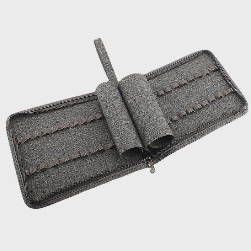 钢收纳包10/24/48格钢笔约防水防尘钢笔笔盒多支收纳帆布多功能,文具电教/文化用品/商务用品,笔袋,淘宝优惠券,粉丝福利购,淘宝优惠卷