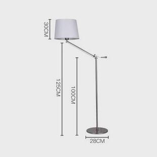 韩风ins网红博主工作室氛围灯书房客厅落地灯可调节摇臂阅读灯