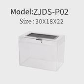 亚克力透pc乌龟缸仿玻璃桌面缸防逃逸防摔家用造景缸中小型高龟缸