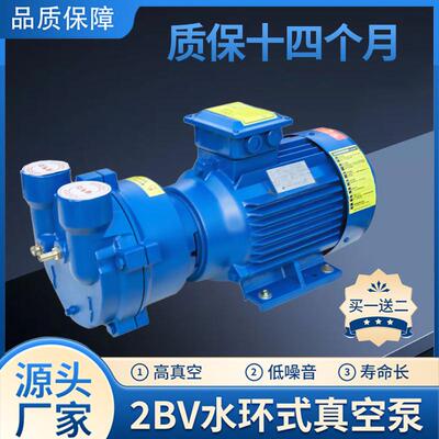 2bv水环式真空泵工业用抽气泵高真空水循环真空泵耐腐蚀