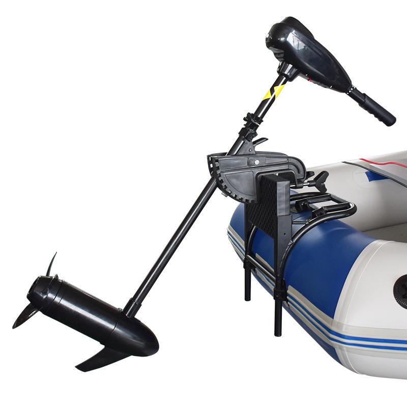 快影12v24v磅船用电动推进器充气船马达橡皮艇电动挂桨挂机船尾机