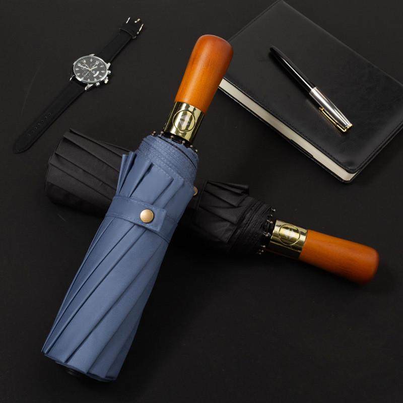 晴雨两用全自动绅士木手柄感折叠雨伞男商务双人大号抗风,包装,五金配件包装,淘宝优惠券,粉丝福利购,淘宝优惠卷