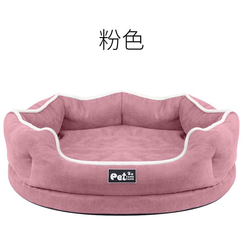 宠物床垫狗窝猫窝厂家批发记忆棉可拆洗丽丝绒宠物窝