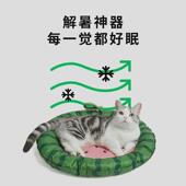 未卡西瓜西柚睡眠降温冰窝狗狗凉垫猫咪凉席宠物冰垫垫子夏季 猫咪