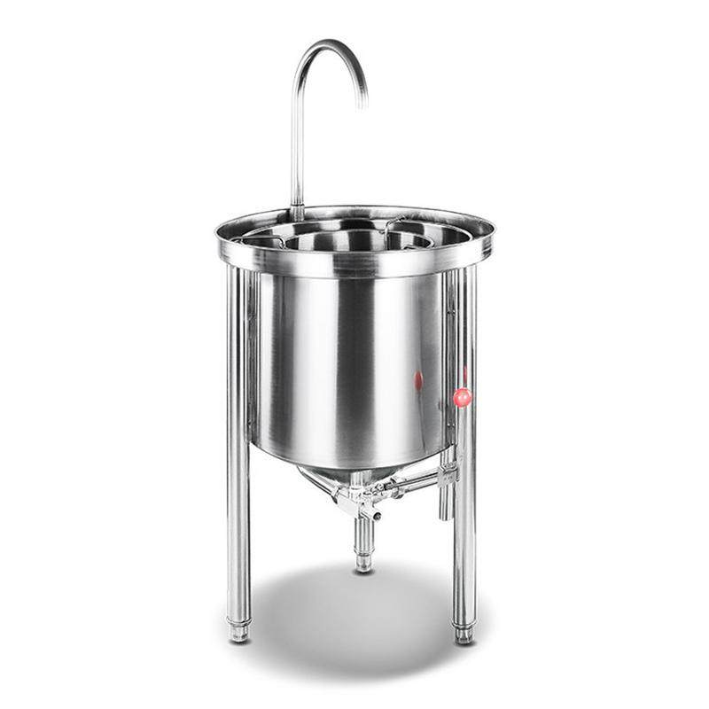 水压式洗米机不锈钢厨房设备洗米淘米商用清洗机专业机一机多用