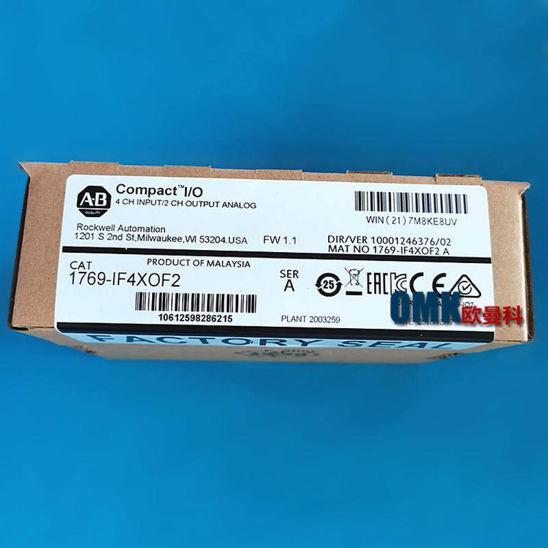 罗克韦尔PLC控制器1769-OF41969-IR6AB可编程CPU网络模块