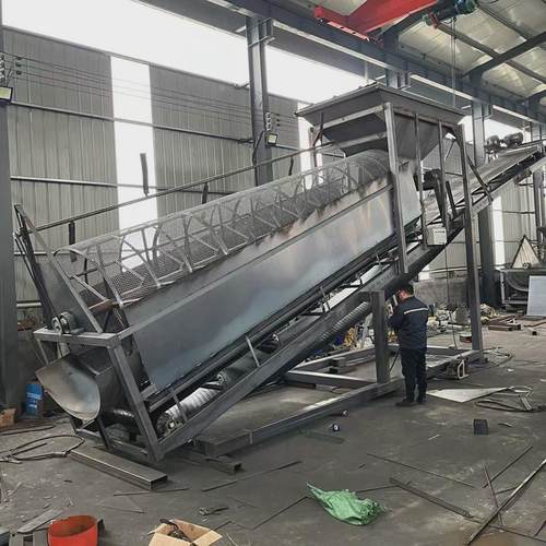 定制大型无轴滚筒筛砂石子机器全自动振动筛沙机移动式震动筛粉机