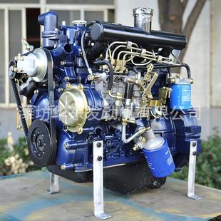 四冲程四缸柴油发动机ZH490Y4水冷工程机械内燃机4DBY4