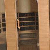 对板房四人碳坐桑拿房商用远红外线汗蒸房可移动家用干蒸房汗蒸箱