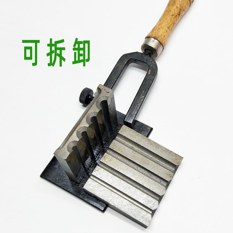 打金铸模首饰器材欧式熔金银条油槽圆柱翻砂铁槽油槽金银条模具