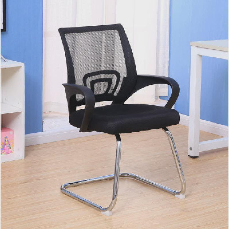 家用简约电脑椅职员培训办公椅子布带透气网升降轮靠背转椅代销