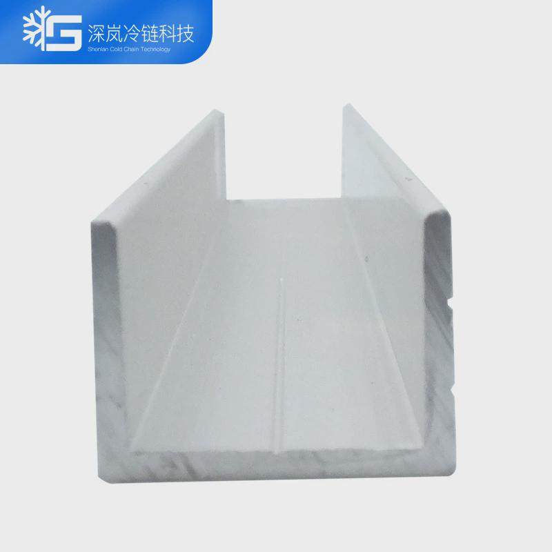 冷库重型平移门上配件轻型中型推拉门轨道侧滑道u型卡槽移门导轨