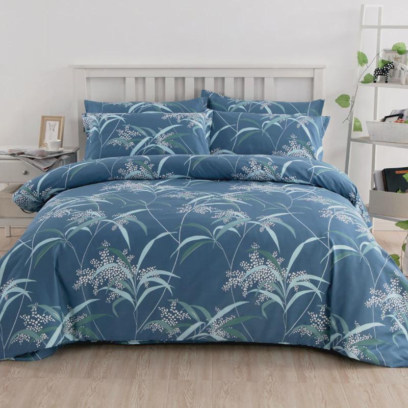 7l8k加厚春秋款100纯棉简约风四件套双人1.5米1.82m单人床上