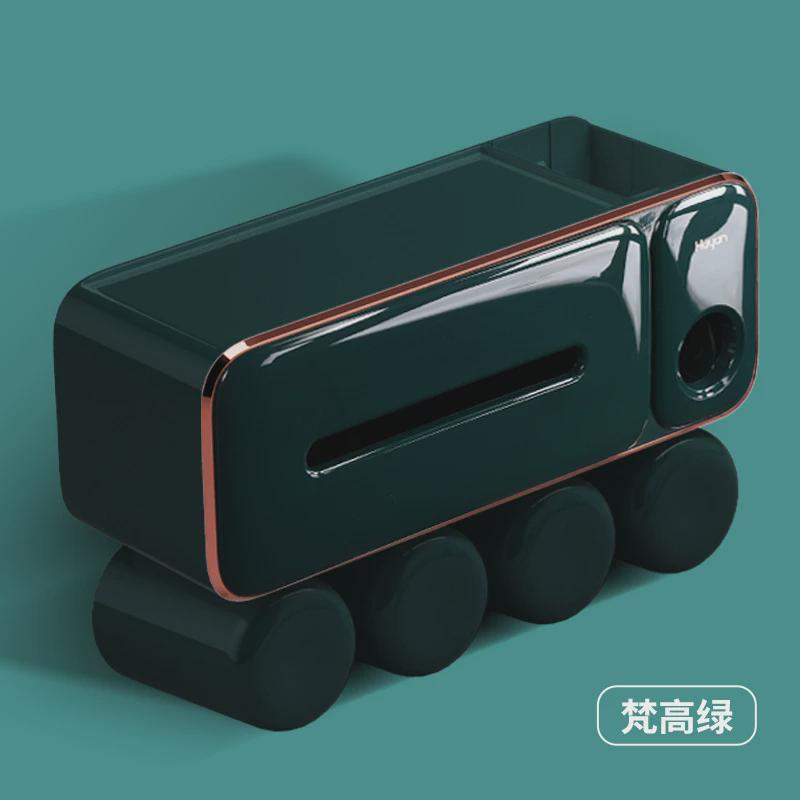 hayan海迎牙刷杯一体式置物架洗脸巾收纳盒漱口杯壁挂刷牙置物架
