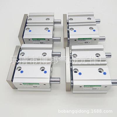 CKD导杆气缸STLB-2525带导杆气缸三轴气缸
