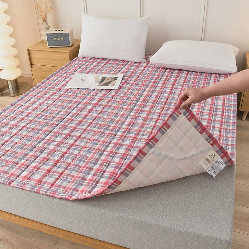 四季双人家用保护垫薄款学生宿舍单人床褥子垫被折叠卧室床垫软垫