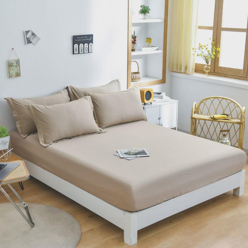 60全包长绒棉全棉床笠单件防滑固定床罩床套席梦思床垫防尘套支