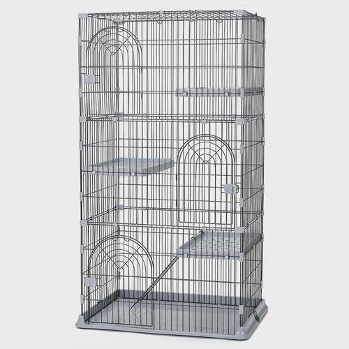 猫笼子家用猫超大自由空间猫屋室内舍猫咪用品小型两层别墅