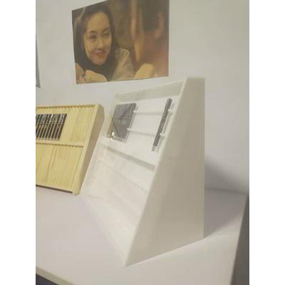 书店笔盒金属搓衣板文盘笔笔木质搓衣钢笔笔亚克力创钢笔罩展示架