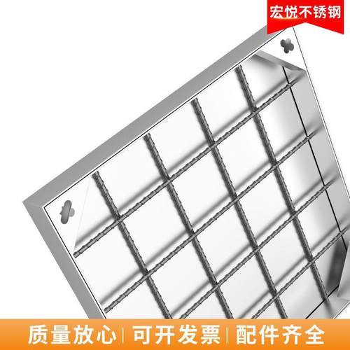 304不锈钢隐形井盖厂家供应方形装饰线型井盖不锈钢窖井盖