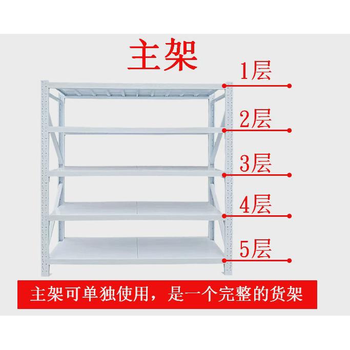 货架置物架仓库服装展示架仓储货架家用库房快递重型货物铁架子