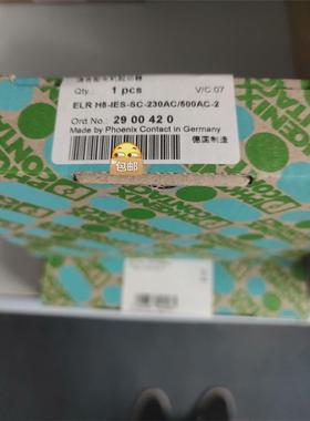 议价2900420 ELRH6-1ES-SC-230AC/500议价