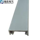 PVC线槽宽120高80明线槽光纤槽机柜槽塑料线槽理线架放线槽