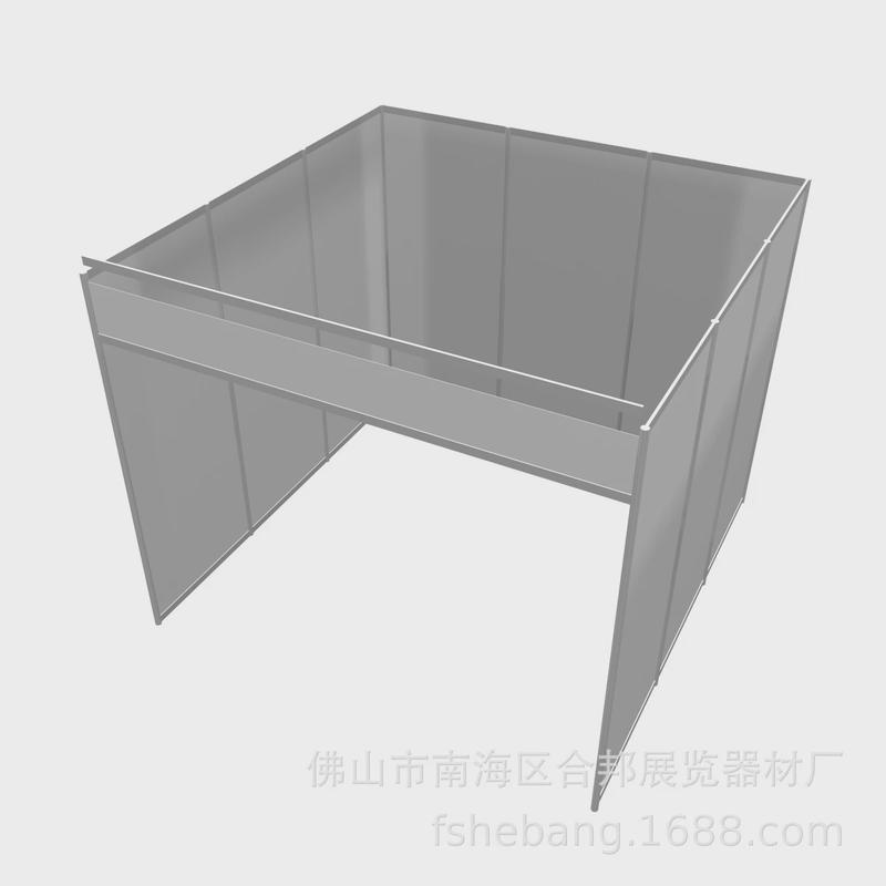 八棱柱摊摊会标展位广交会标摊展览展会特装3*3标摊屏风展板