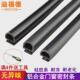 ll50型铝合金窗密封条彩铝门窗防水胶条隔音条平底卡式 硅橡胶挡风